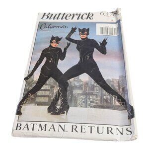 Butterick CATWOMAN Costume Pattern 6378 Misses Sizes B Uncut